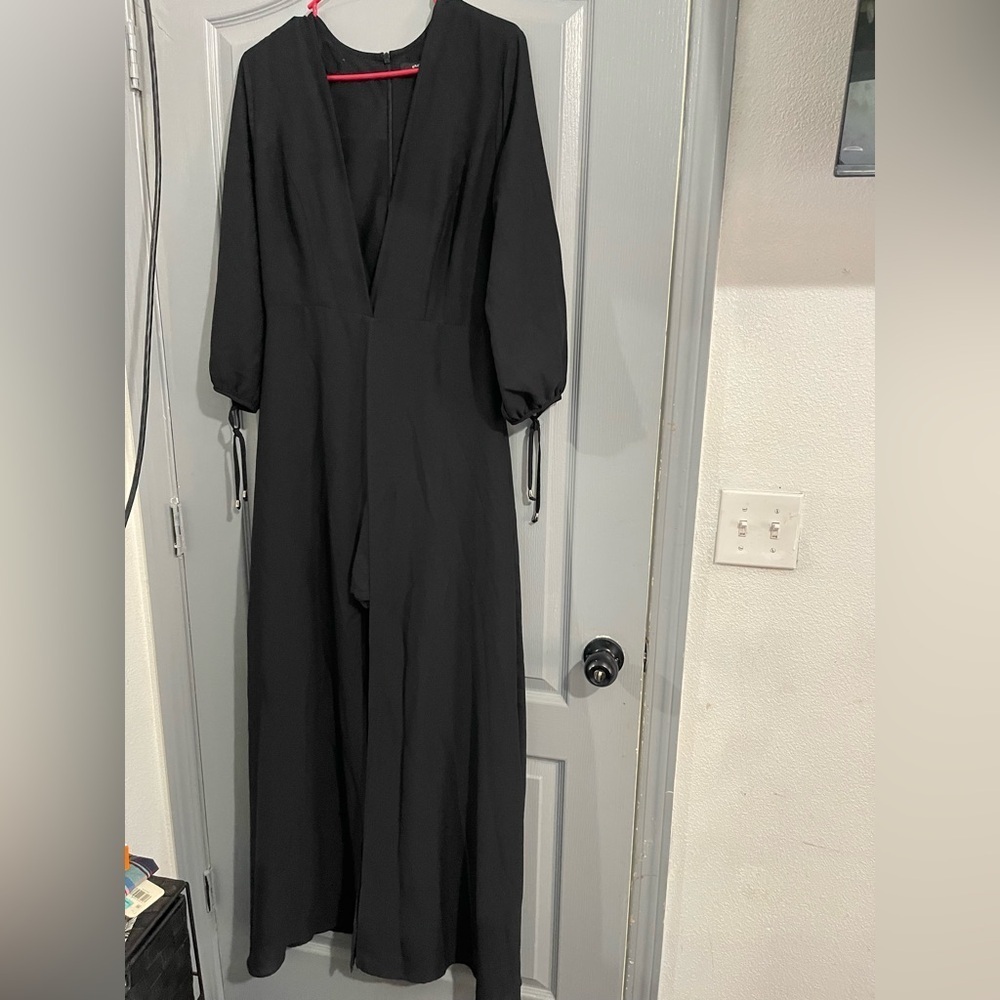 Elegant Black Maxi Dress size 12